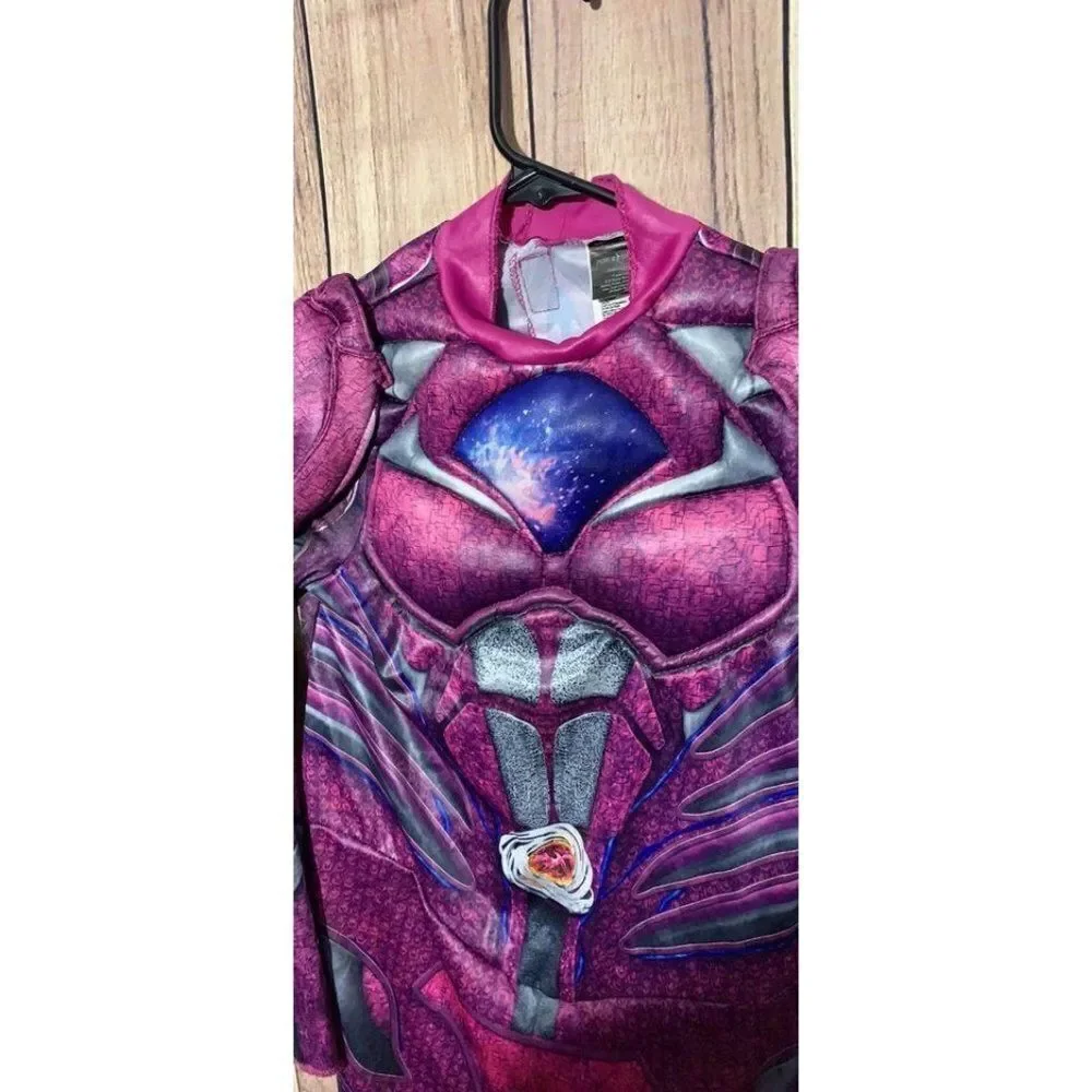 Power Rangers Movie Pink Ranger Deluxe size L 10/12 SABAN Licensed Costume